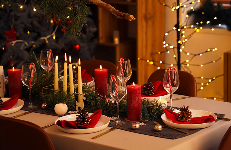 クリスマスの食卓イメージ