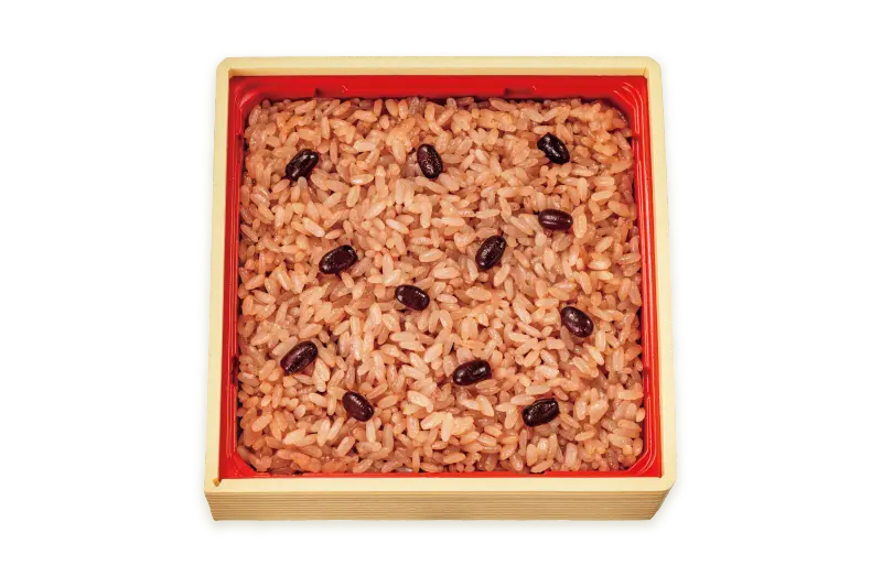 赤飯の開封イメージ画像